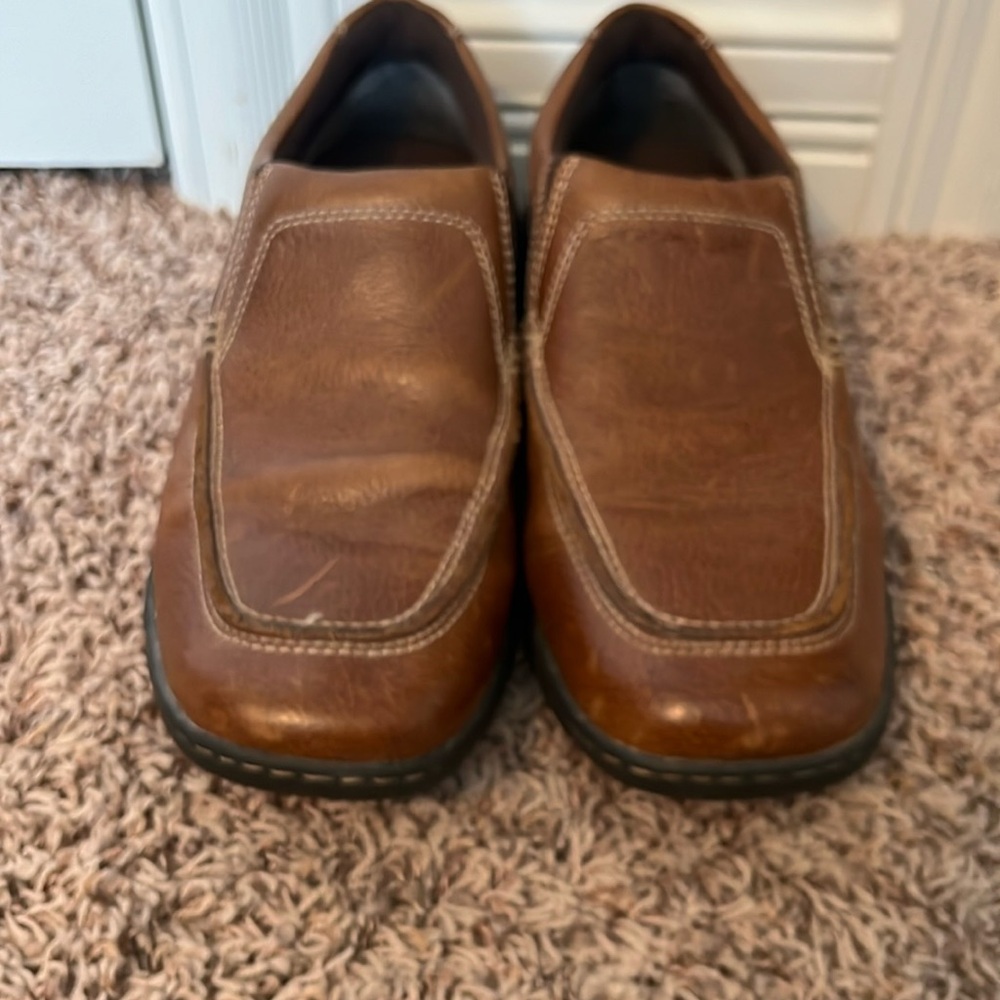 Florsheim Brown Leather men’s Sz 11 loafers